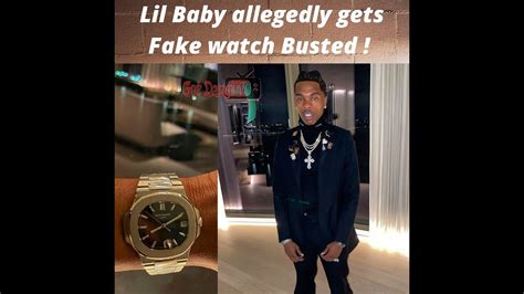 lil baby buys a fake watch|lil baby buys philippine.